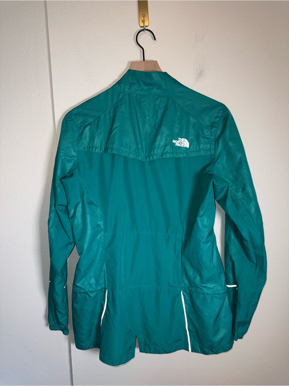 The North Face Women’s Teal Utility Jacket with Hood - Picture 4 of 4